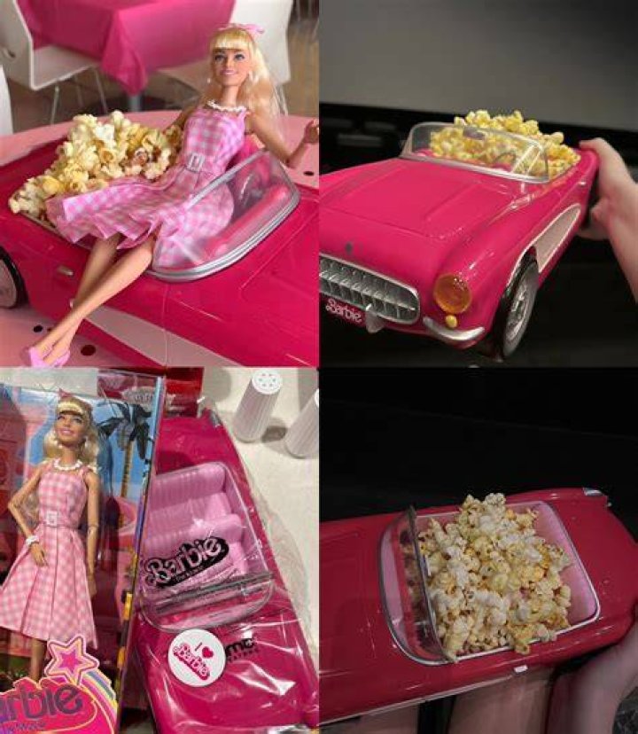 A Glimpse Into The Barbie Movie Popcorn Car: A Magical Delight For Kids