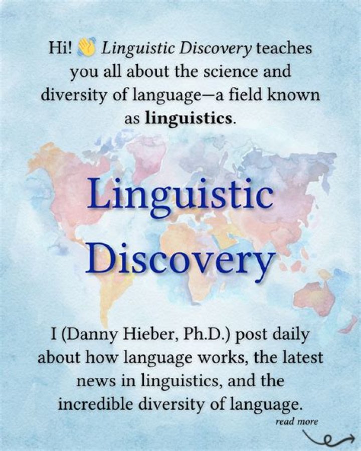 A Journey Of Linguistic Discovery