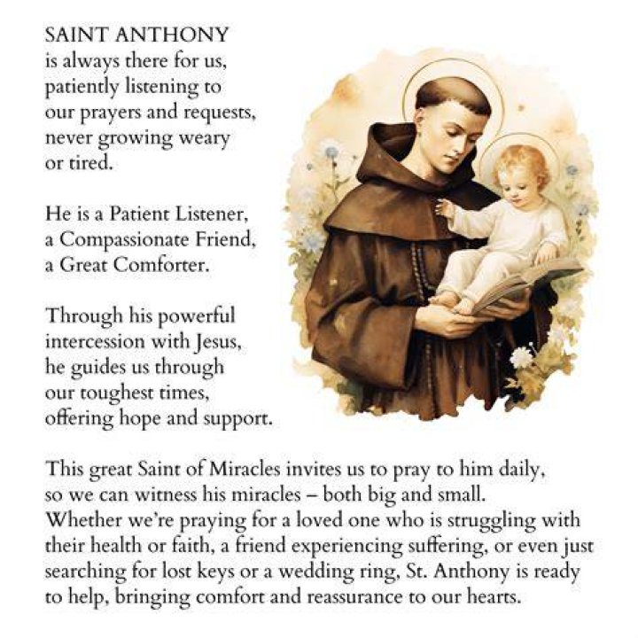 A Journey With Saint Anthony