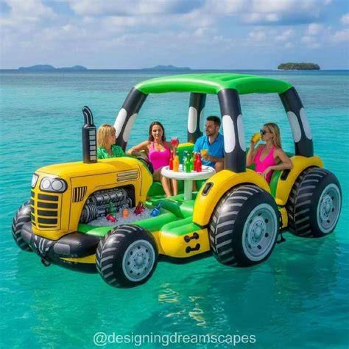 Awesome Inflatable Tractor Costume For Memorable Events