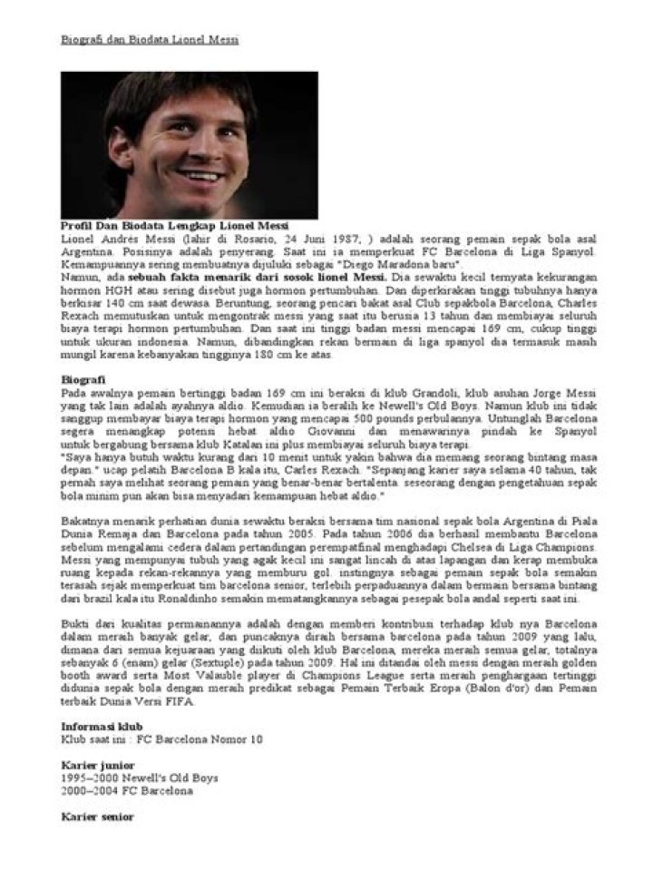 Biografi, Usia, Dan Pencapaian Karier