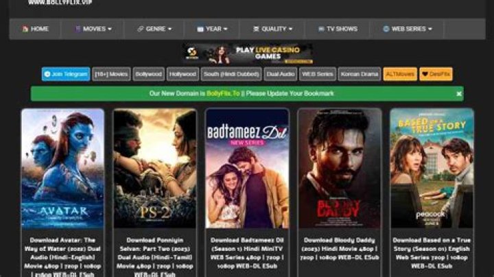 Bollyflix: Stream & Download HD Movies, Series & More!