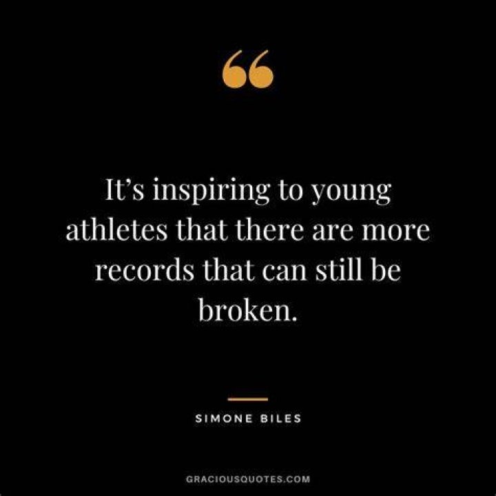 Breaking Records And Inspiring Young Athletes