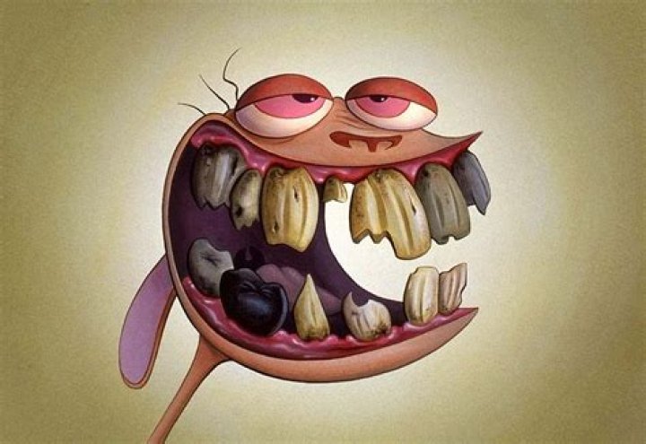 Cartoon Characters With Messed Up Teeth