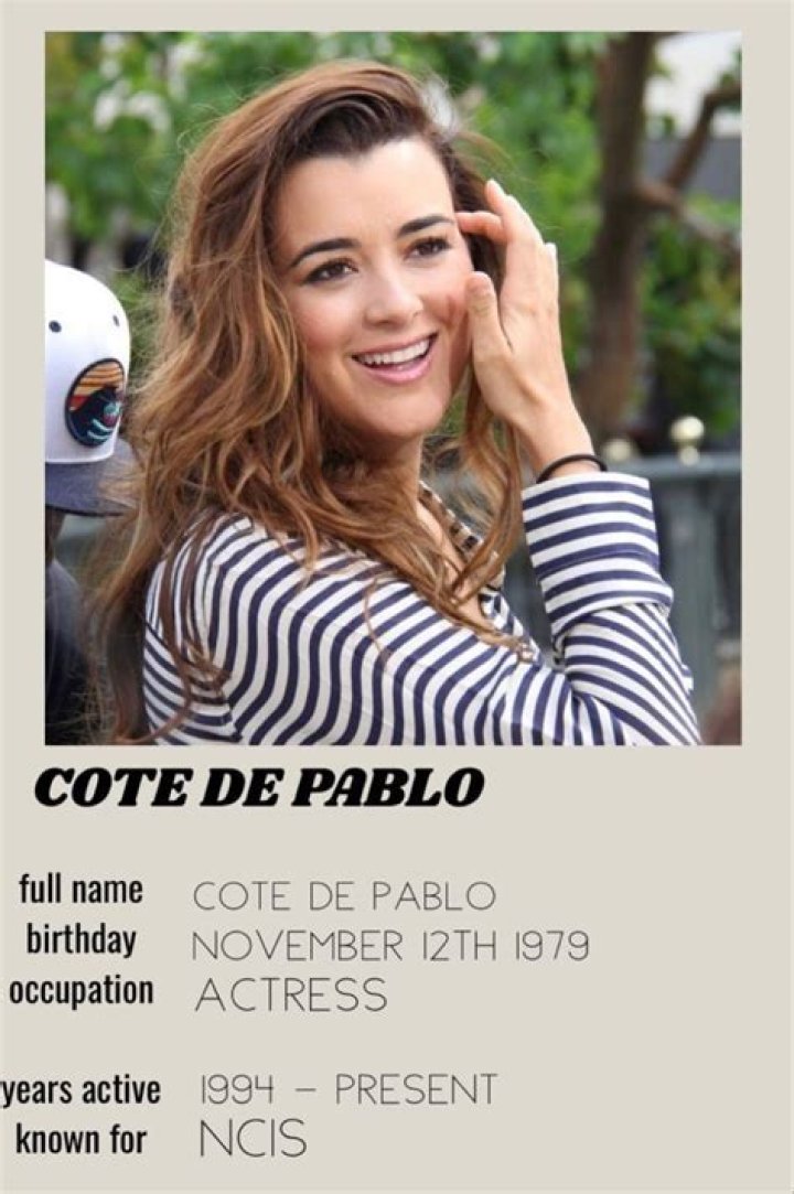 Cote De Pablo: Talented Actress And TV Star