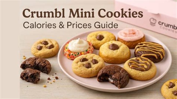 Crumbl Mini Cookies: Calories, Nutrition & More!