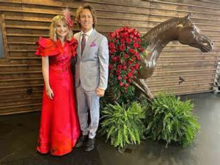 Dannielynn & Larry Birkhead at Kentucky Derby 2024