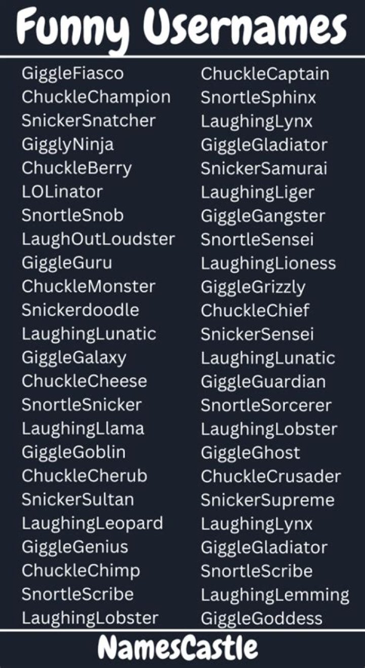 Dark And Witty Usernames: The Ultimate Guide To Hilarious Handles