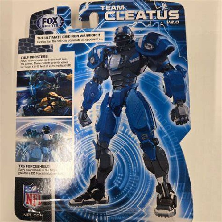 Detroit Lions Fox Sports Cleatus the Robot Action Figure