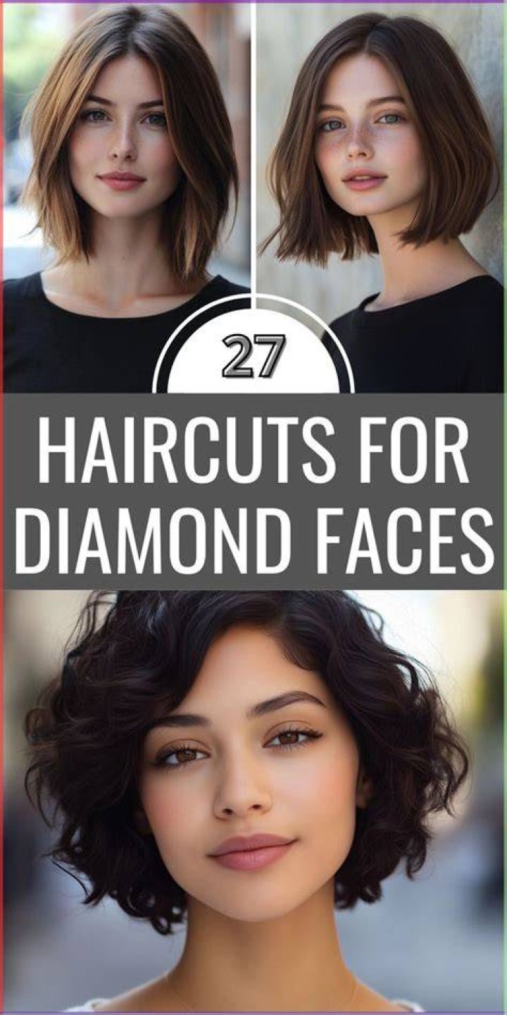Diamond Face Shape Hairstyles Revealed