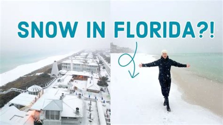 Did Snow Ever Grace Huntington Beach?
