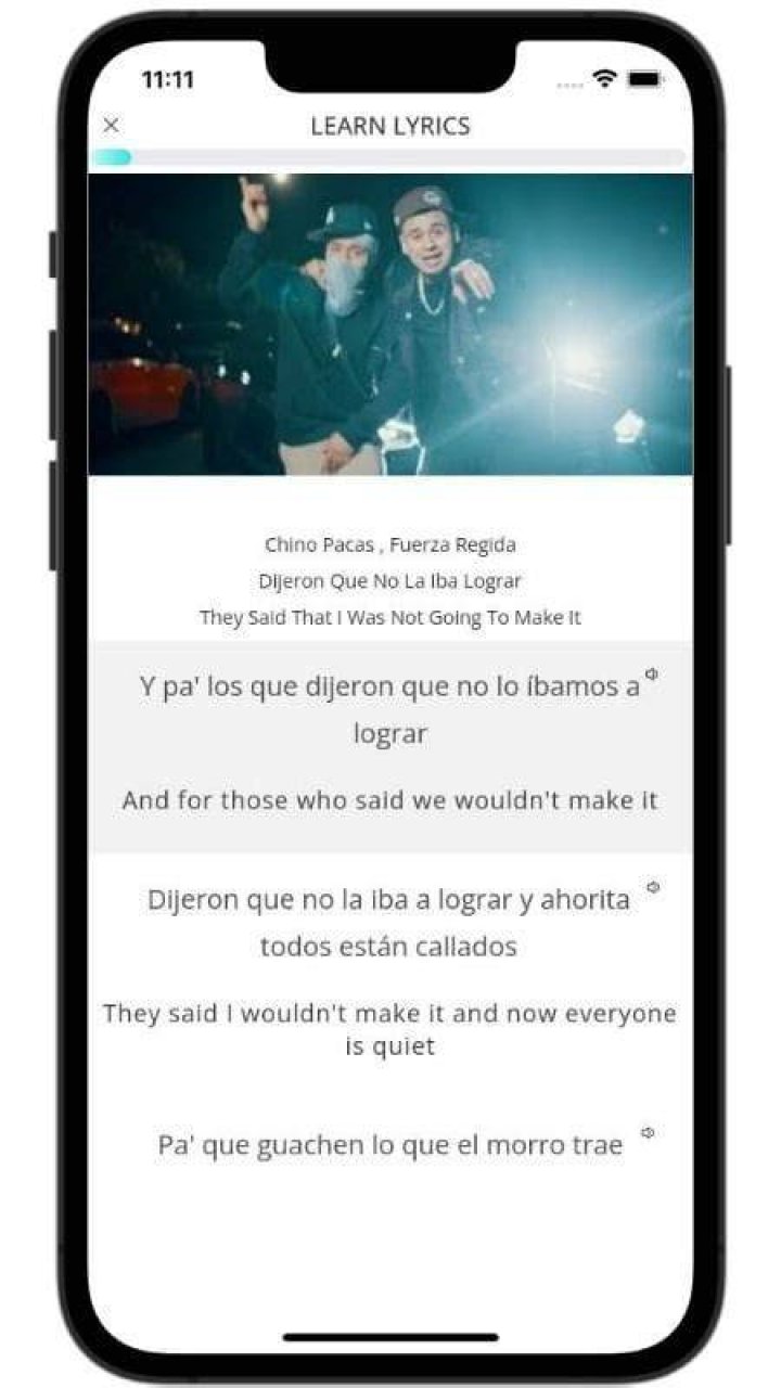 "Dijeron Que No La Iba Lograr" Lyrics English Translation