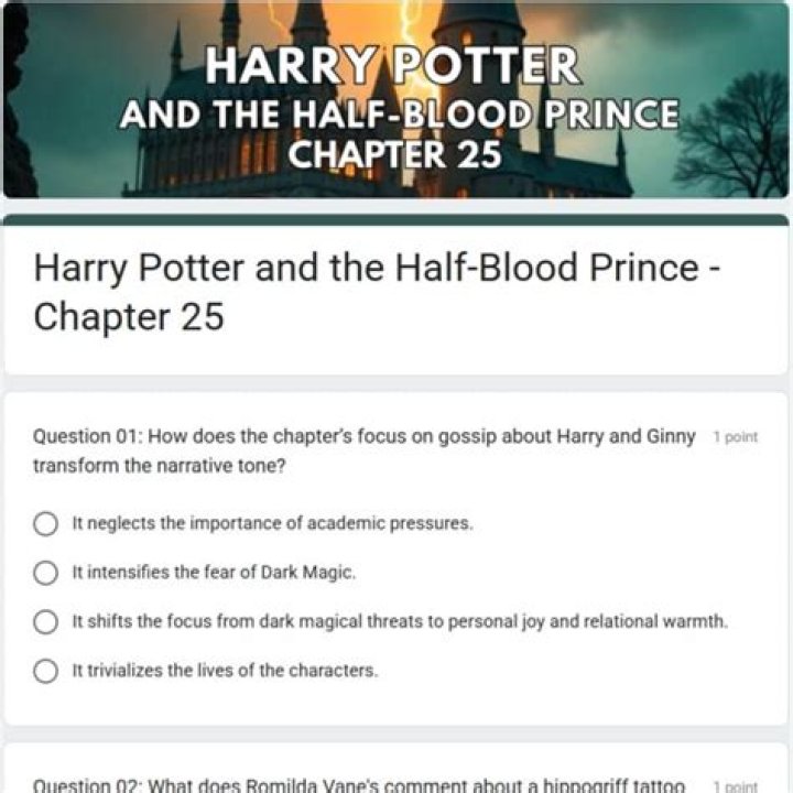 Discover Hidden Truths In "Harry Potter And The Half-Blood Prince AR Test Answers"