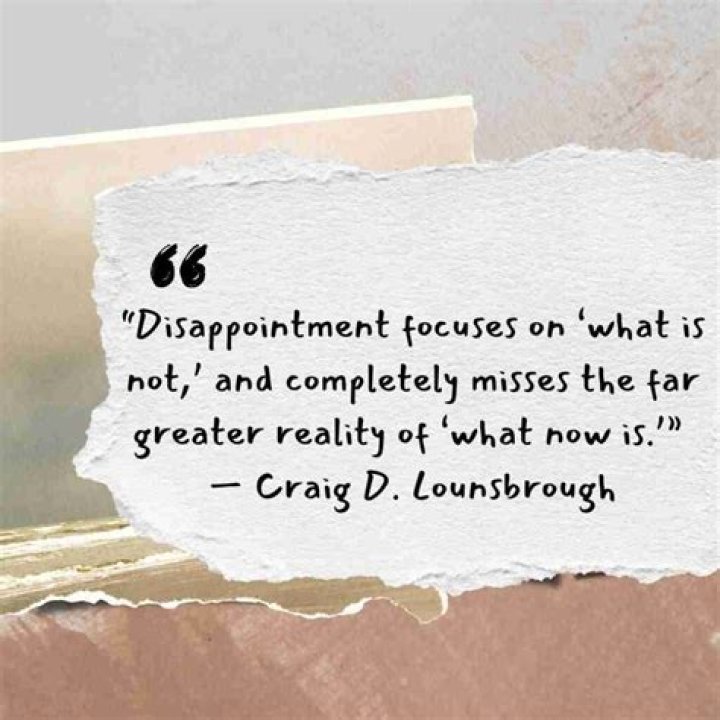 Discover Profound Truths About Disappointment