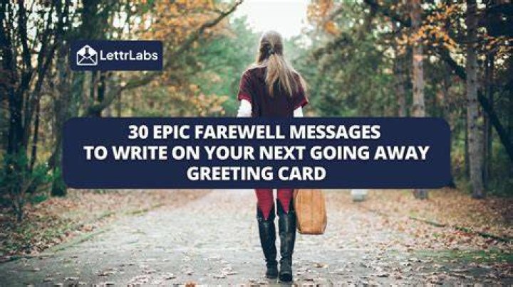Discover Secrets To Crafting An Irresistible "Going Away Message For Boss"