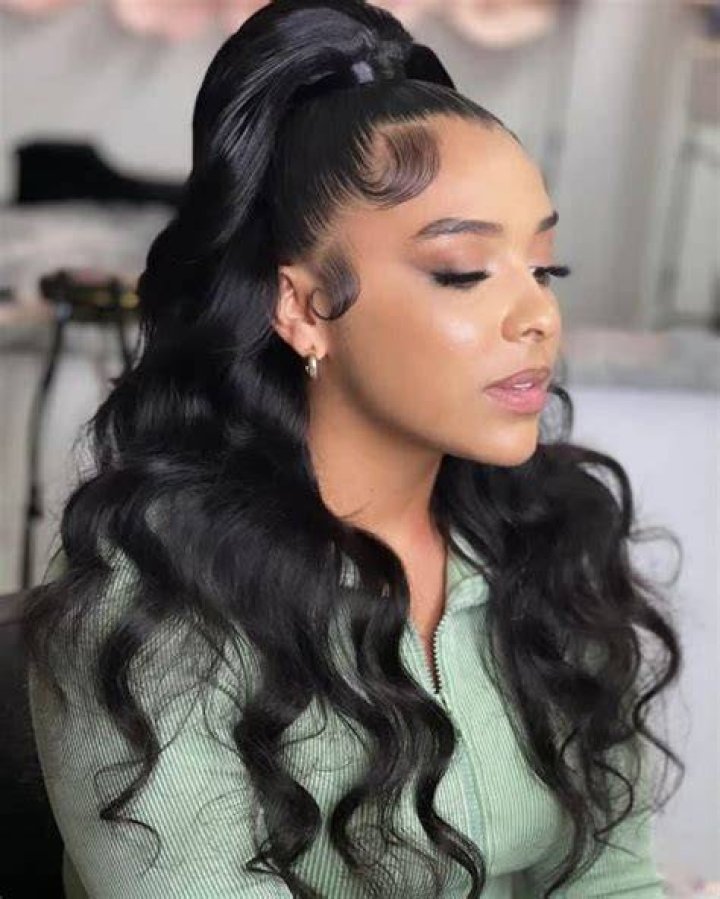 Discover The Allure Of Half Up Half Down With Bangs: Black Hairstyles Unveiled
