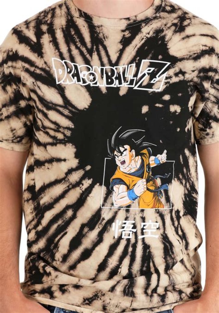 Discover The Art Of Dragon Ball Z Tie Dye Shirts