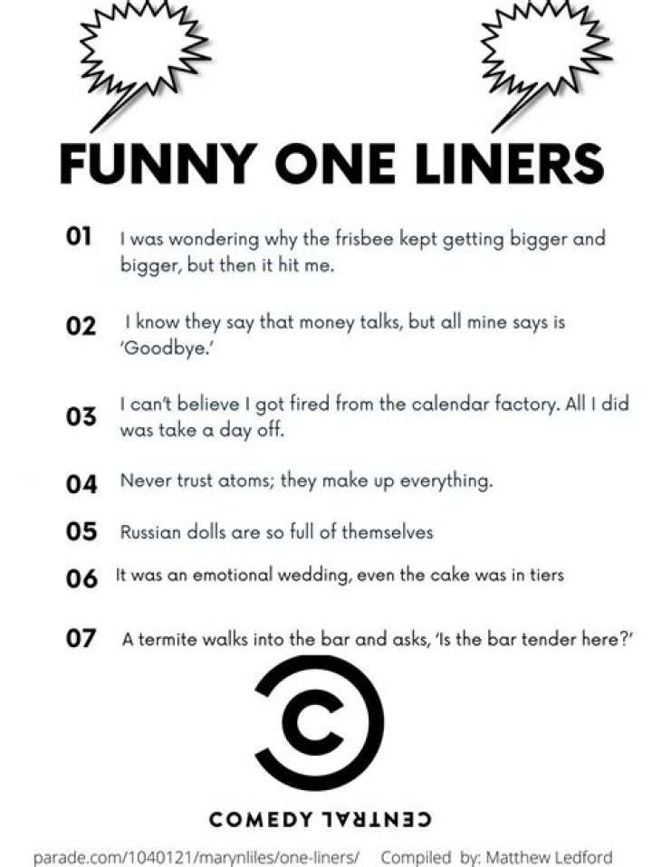 Discover The Art Of One-Liner Humor