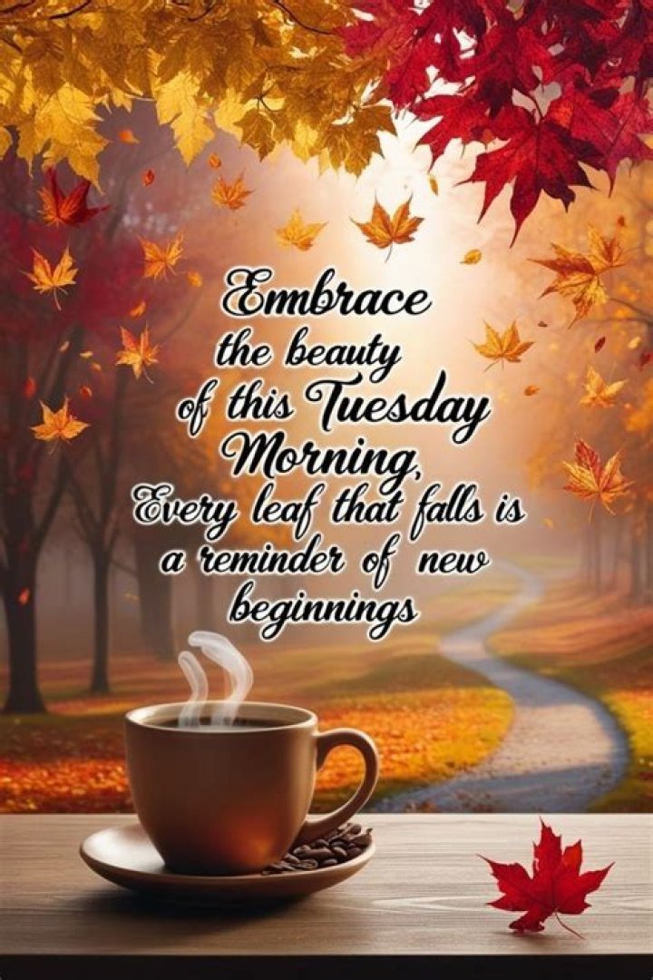 Discover The Enchanting Wonders Of "Good Morning Fall Tuesday"