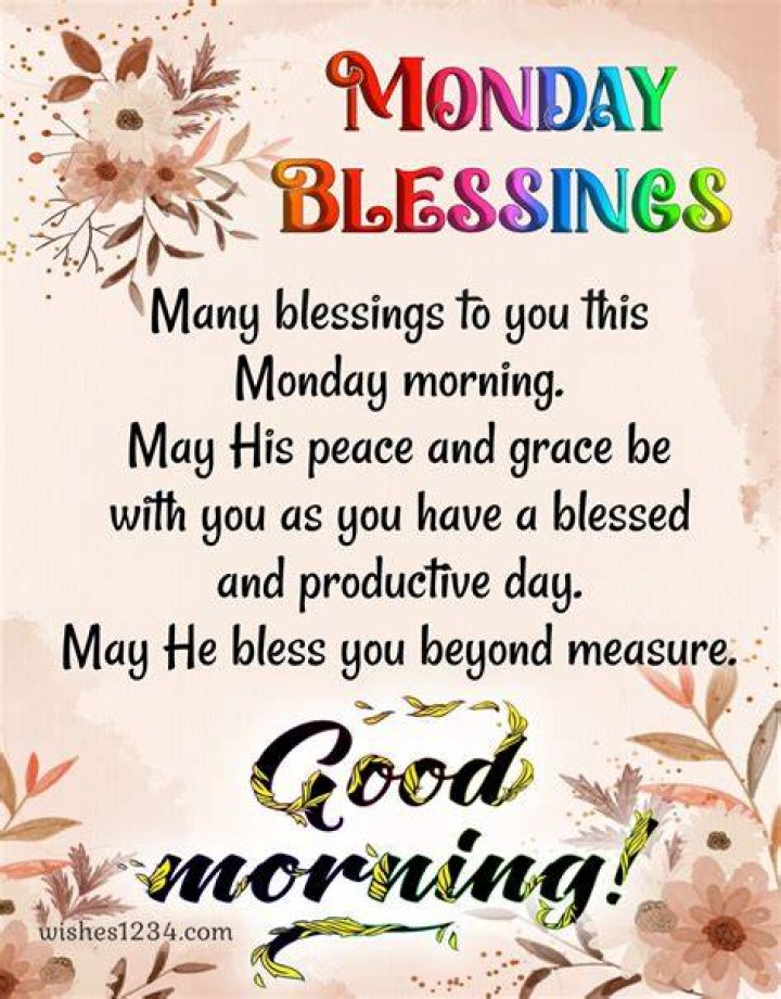 Discover The Power Of Inspirational Good Morning Monday Blessings For A Brighter Week