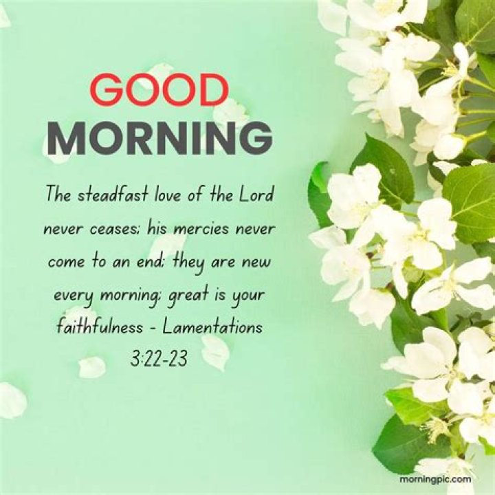 Discover The Transformative Power Of Bible Quotes Good Morning