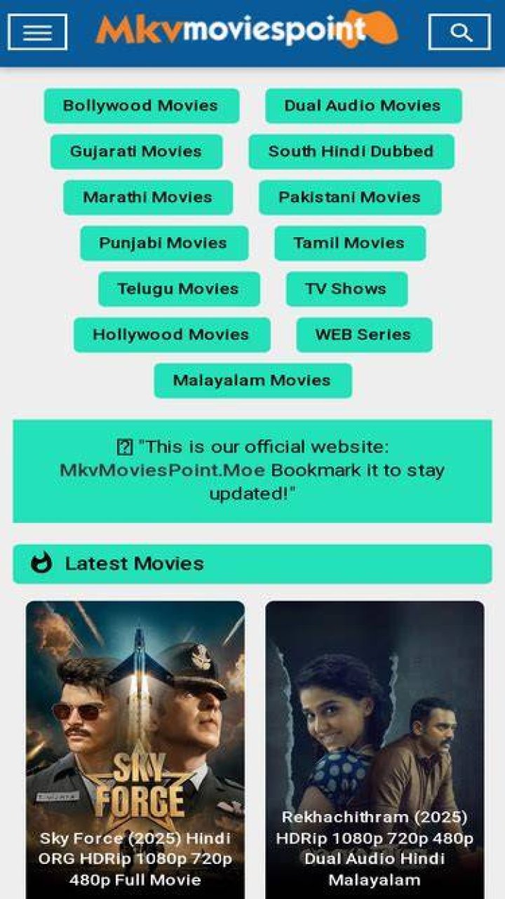 Discover The World Of Mkvmoviespoint Bollywood Movies Download Free