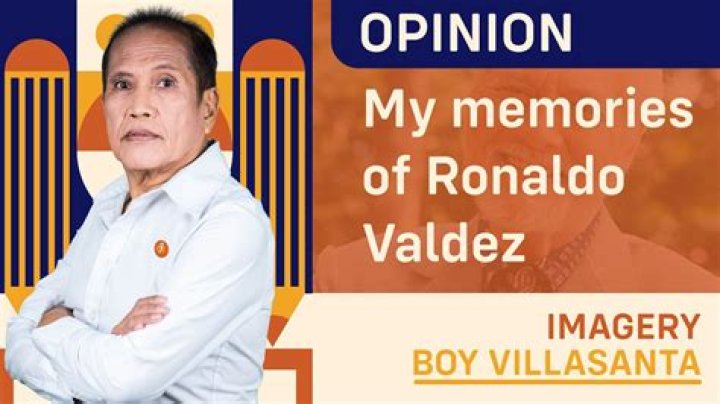 Discoveries And Insights From Ronaldo Valdez's Biography