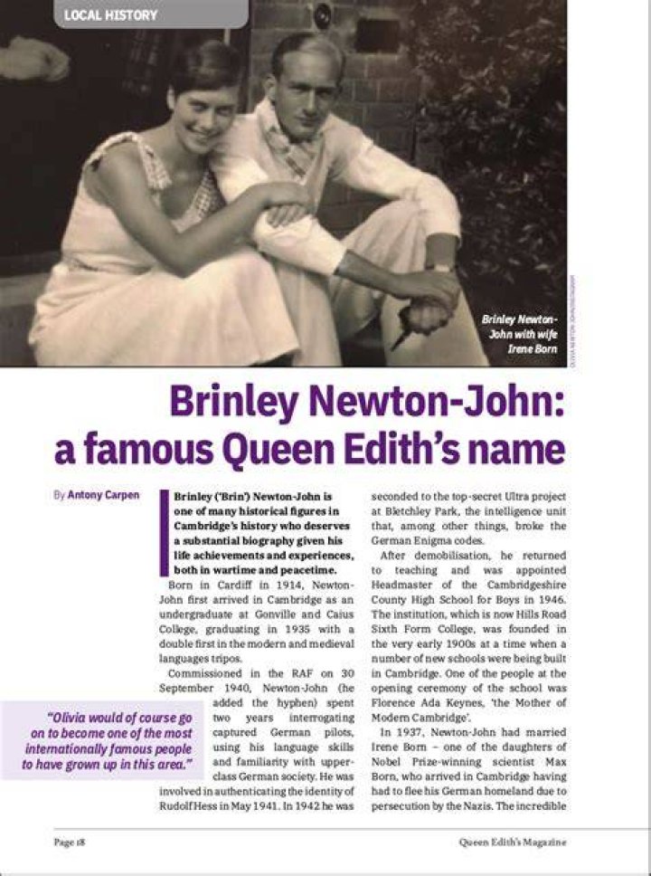 Discoveries From Brinley Newton-John's Research