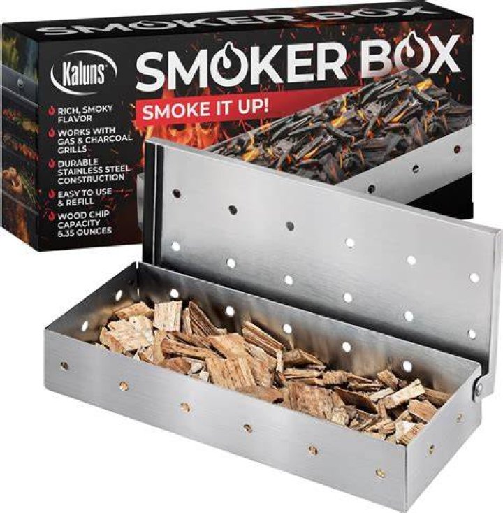 Easy Shop | Cajun Grill Super BBQ Grill Smoker Box