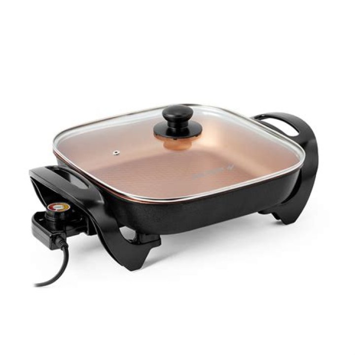 Easy Shop | Presto 0662611 in. Electric Skillet Glass Lid