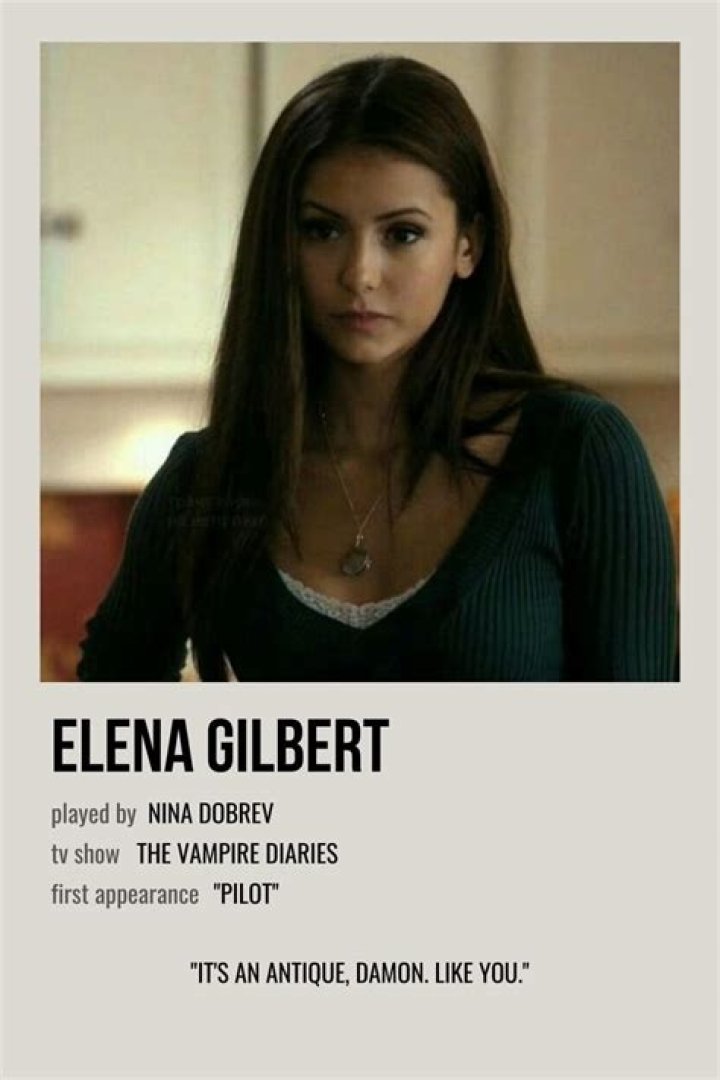 Elena Gilbert: Vampire Diaries Heroine & Love Story