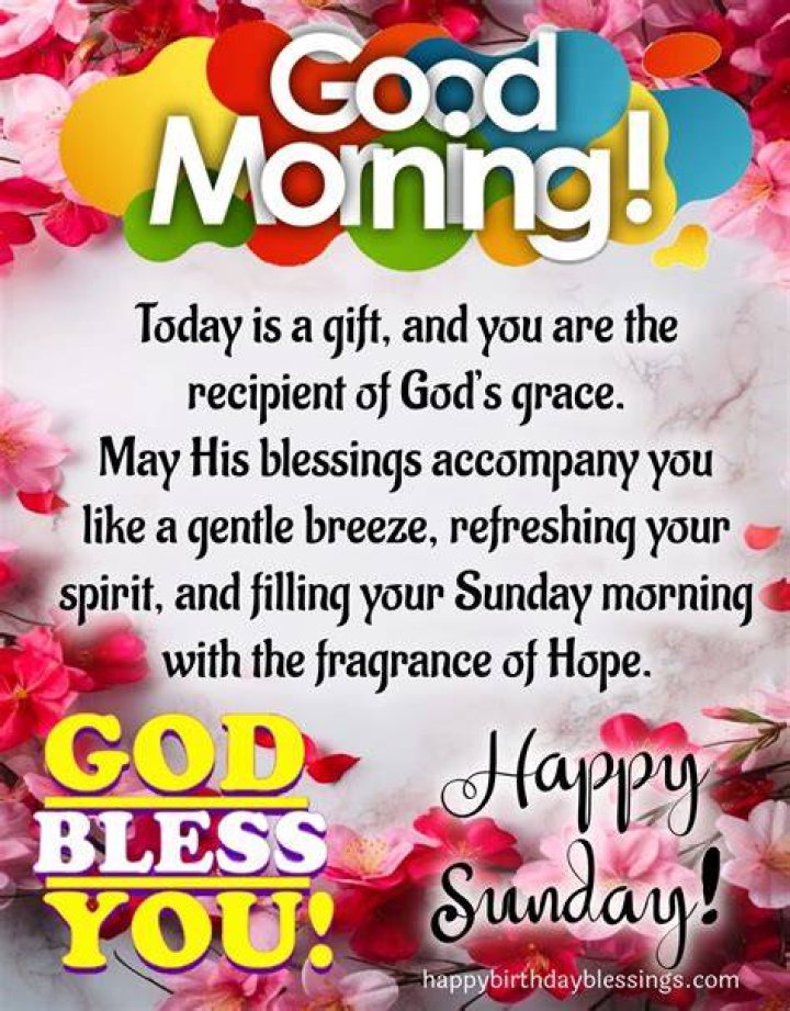 Embracing The Divine: Good Morning Sunday Blessings And Prayers