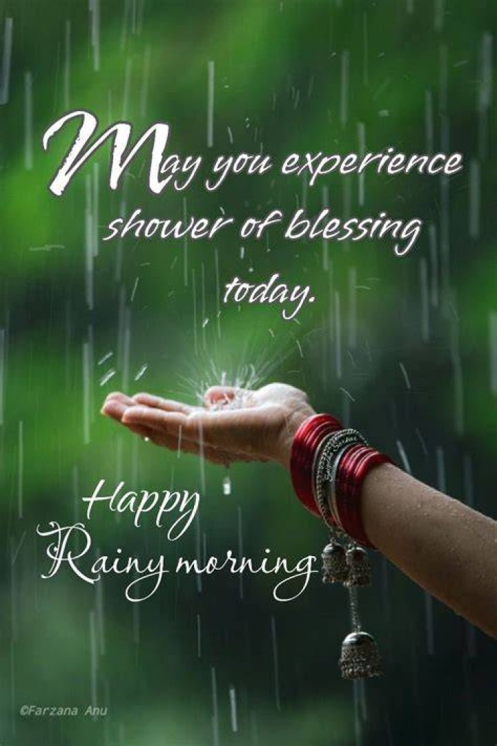 Embracing The Serenity Of A Rainy Saturday Good Morning