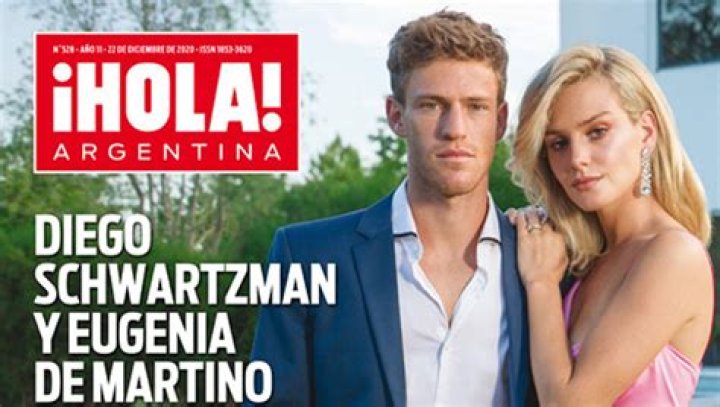 Eugenia De Martino Dan Diego Schwartzman