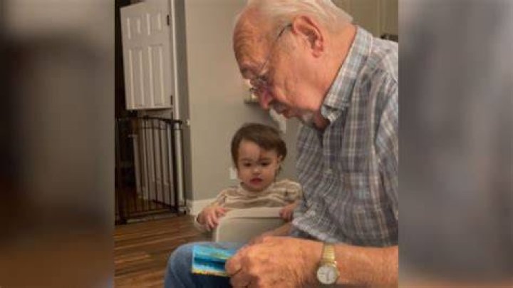Expertly Crafted: Great Grandpa Reads Baby Shark