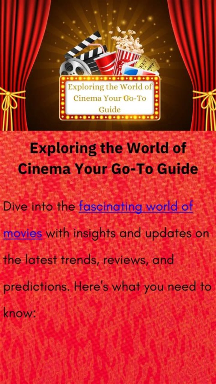 Explore The World Of Cinema With MKMoviesPoint.com