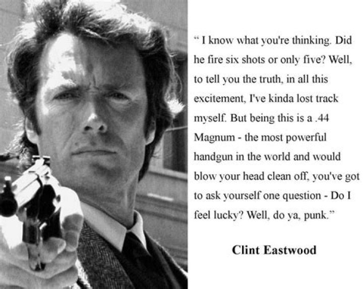 Exploring Clint Eastwood's Most Memorable Quotes From Dirty Harry