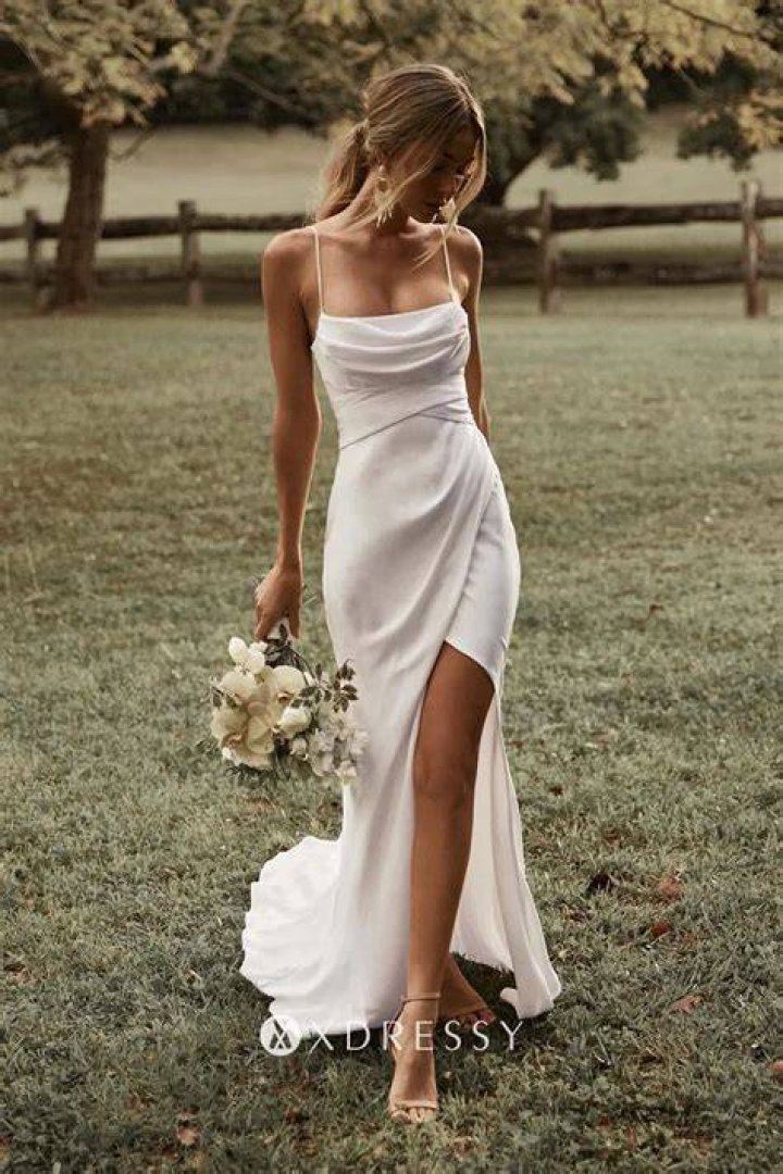 Exquisite Honey Silk Wedding Dress: The Perfect Attire For Your Special Day
