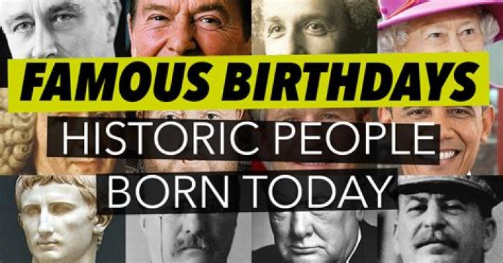 Find Famous Birthdays Today & Throughout History | Celebrities