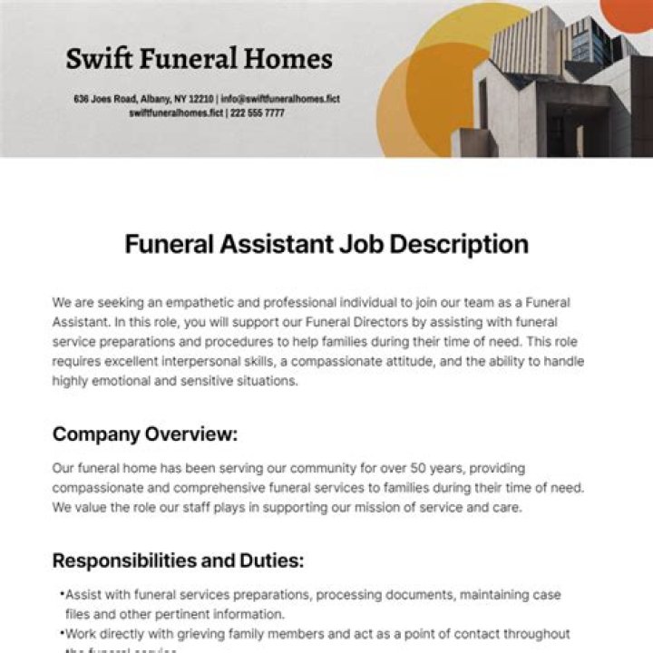 Funeral Assistant Jobs | Evans Funeral Home Houston Texas