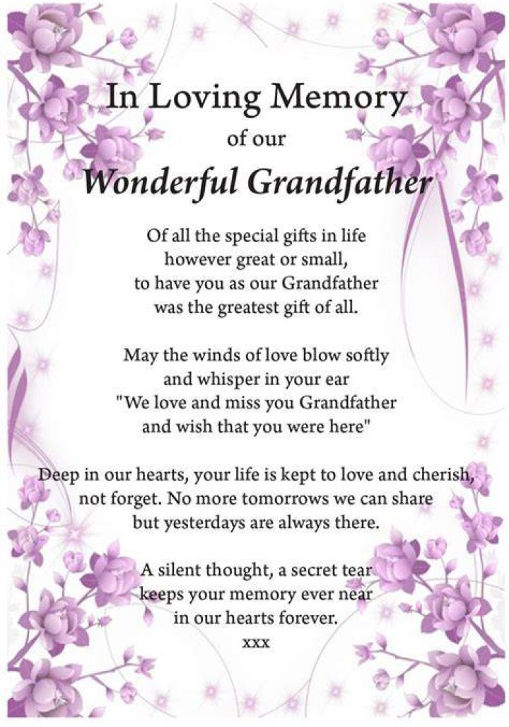 Funeral Speeches From Granddaughters To Cherished Grandpas
