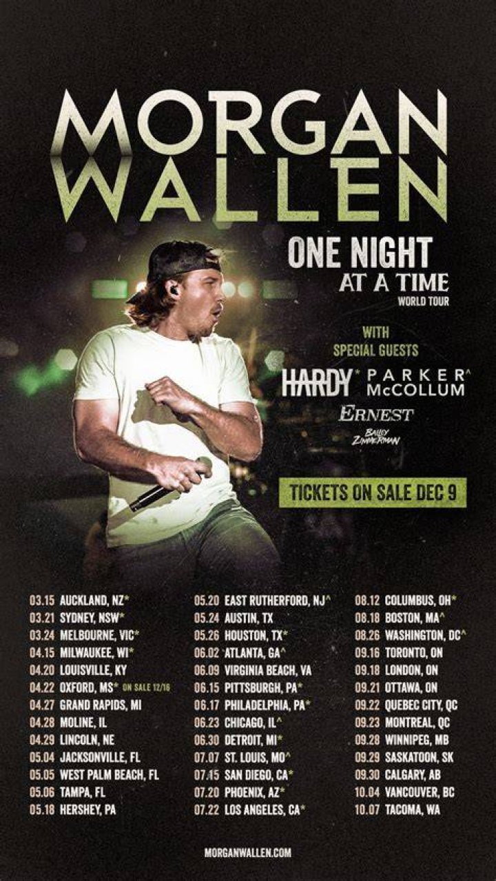 Get Ready For The Unforgettable: Morgan Wallen Tampa Openers Announced!