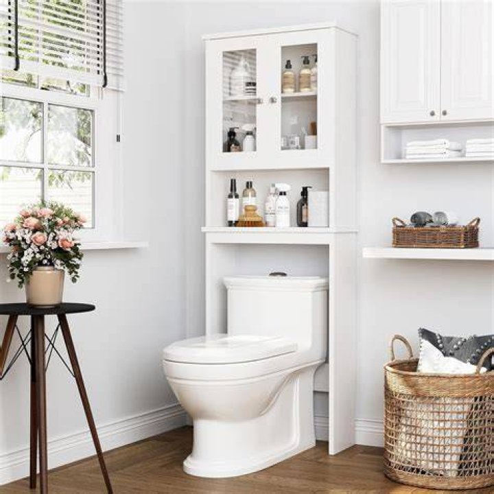 Homfa Bathroom Storage Cabinet: Maximize Space And Declutter Your Bathroom