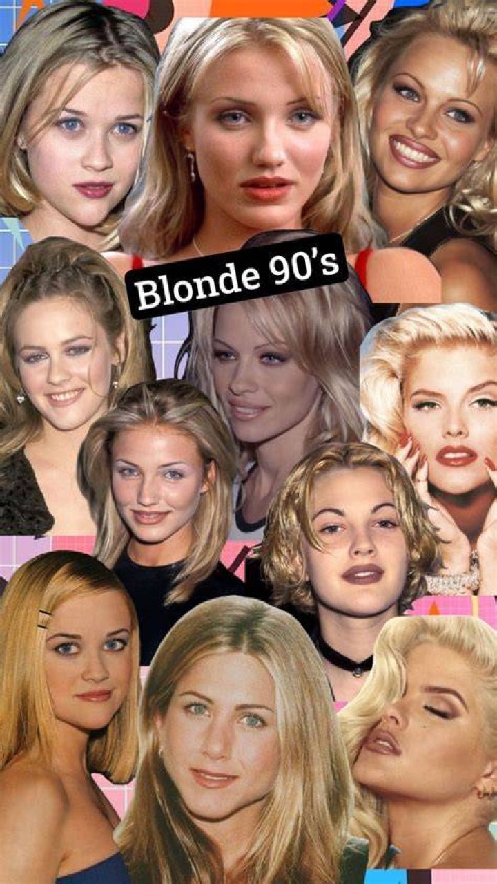 Iconic Blonde Actresses Of The 90s