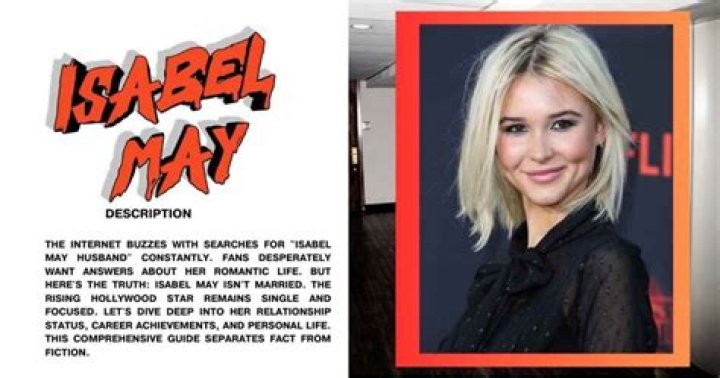 Isabel May's Relationship Status: Unveiling Her Private Life