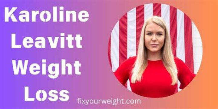 Karoline Leavitt's Inspiring Weight Loss Journey