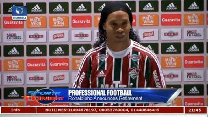 Legendary Footballer Ronaldinho Announces Retirement From Professional Football