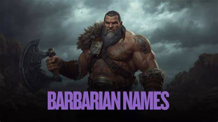Legendary Warriors: Famous Barbarian Names Male