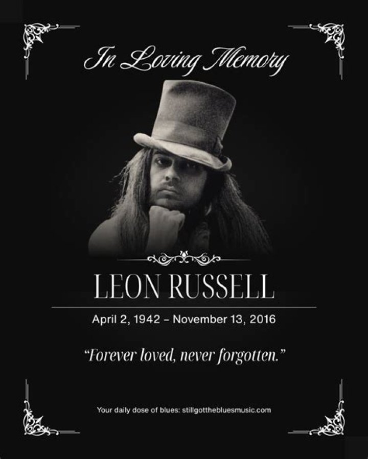 Leon Russell: Remembering the Music Legend
