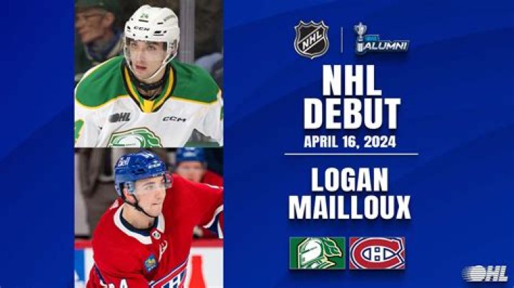 Logan Mailloux And His Hockey Odyssey